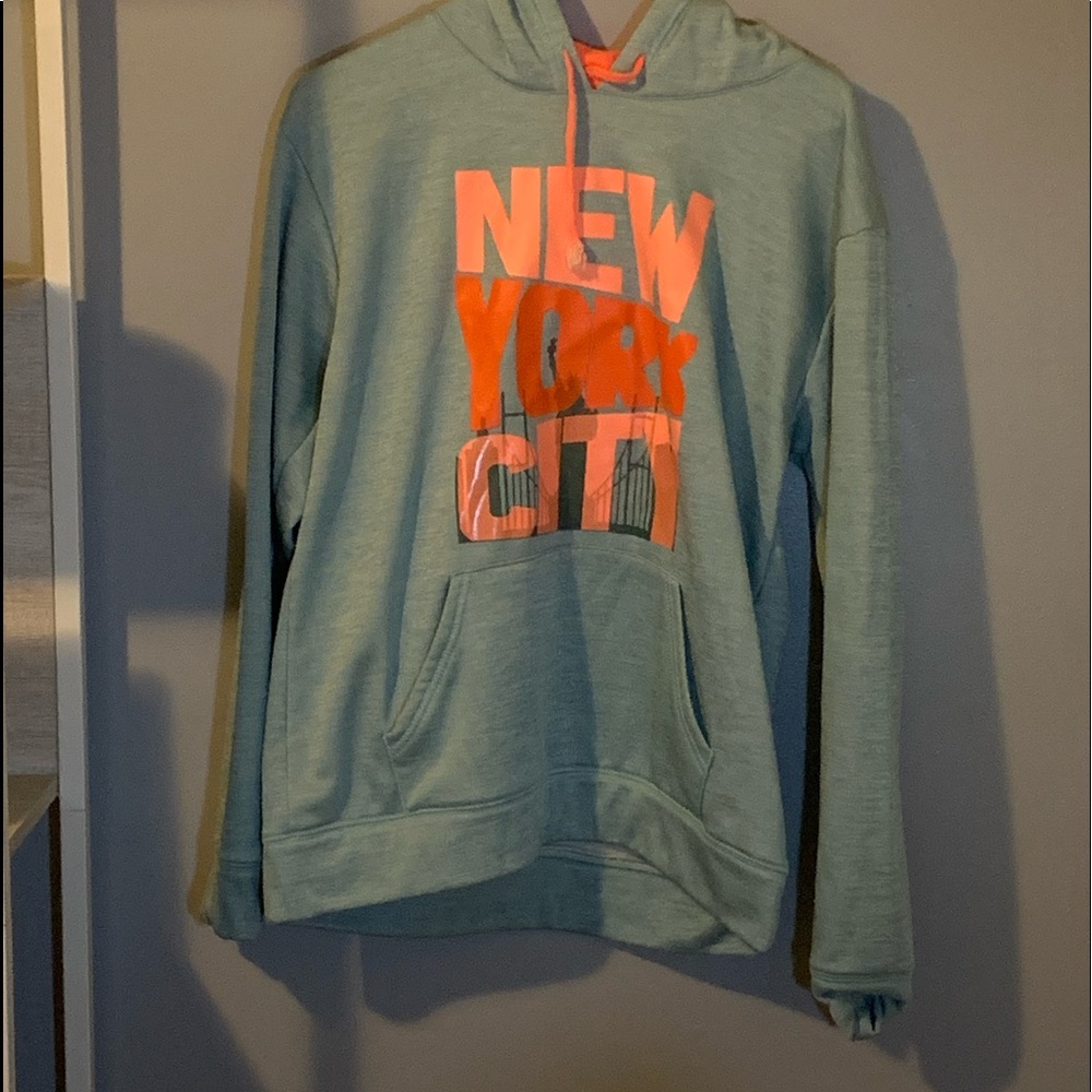 New York City bright colored sweatshirt
